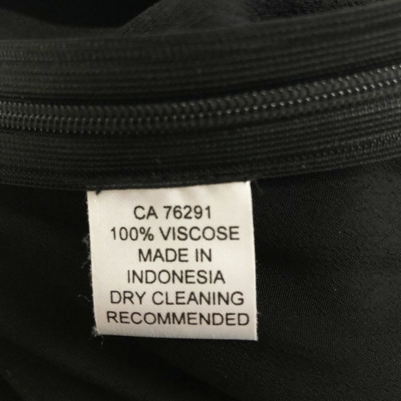 Maggie Walt black waterfall side tie skirt - Picture 4 of 8